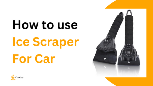 How to use Ice Scraper For Car