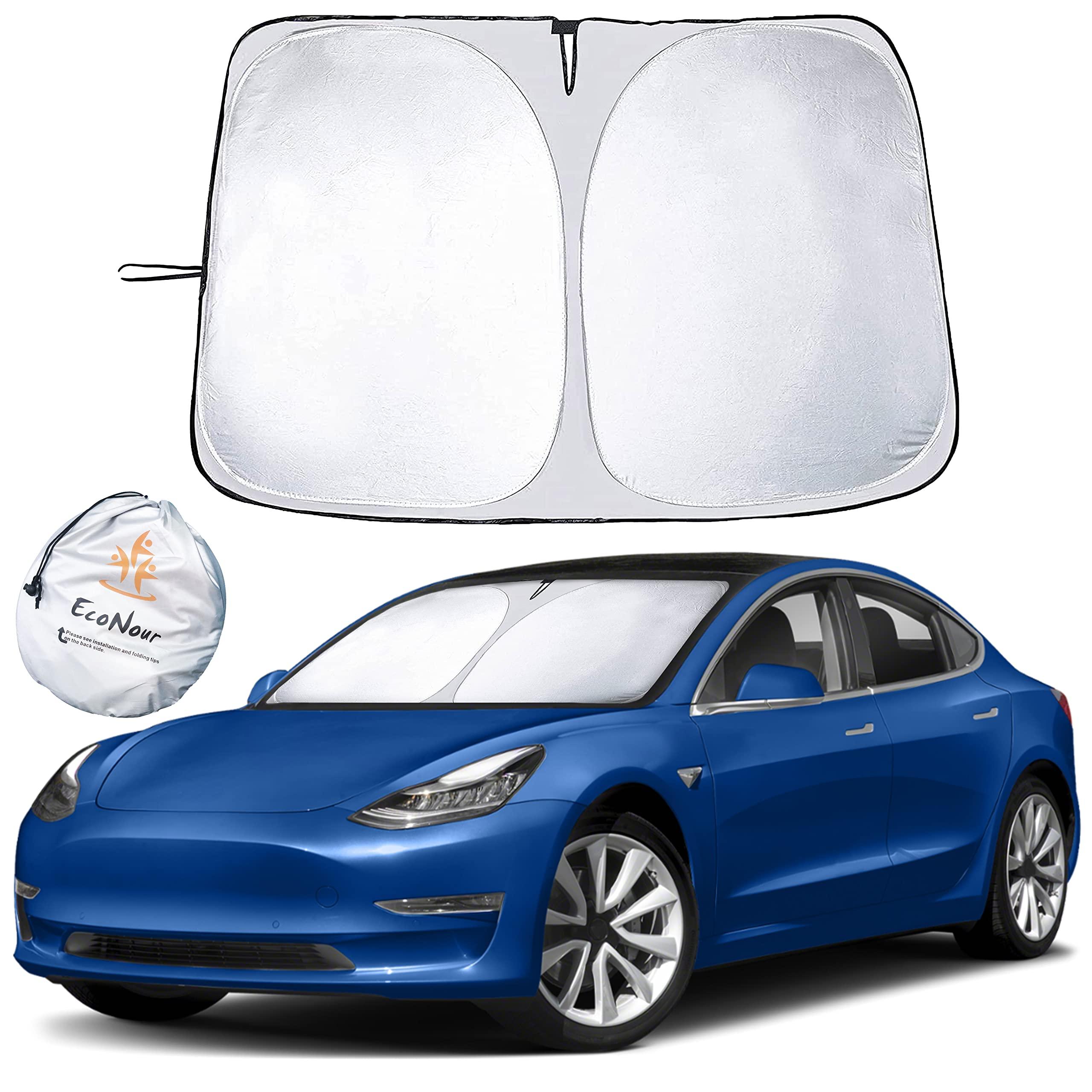 EcoNour Windshield Sunshade for Tesla Model 3/Y