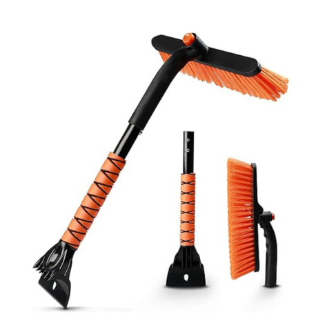 EcoNour 3-in-1 Rotatable Snow Brush & Ice Scraper for Car