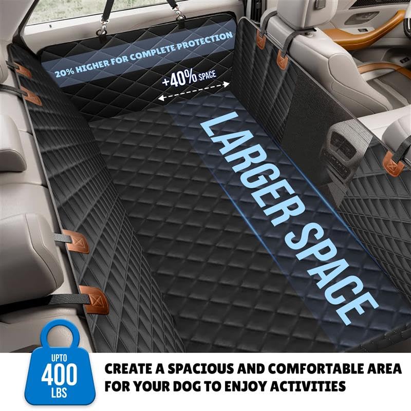 Waterproof Back Seat Extender for Dogs Fits SUV, Truck, Sedan