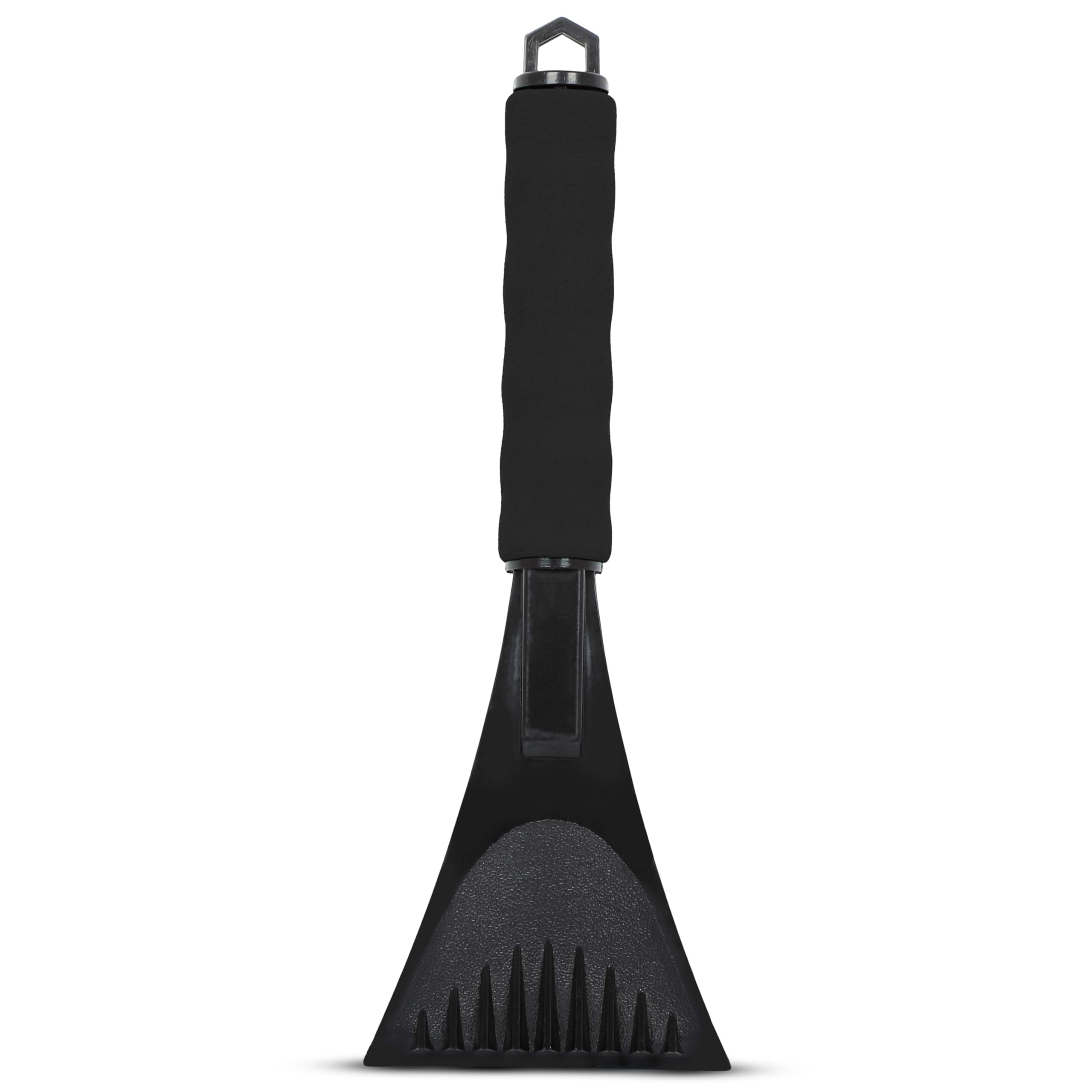 EcoNour Ice Scraper for Car Windshield, 2 pack window scraper with foam handle for snow and frost removal.