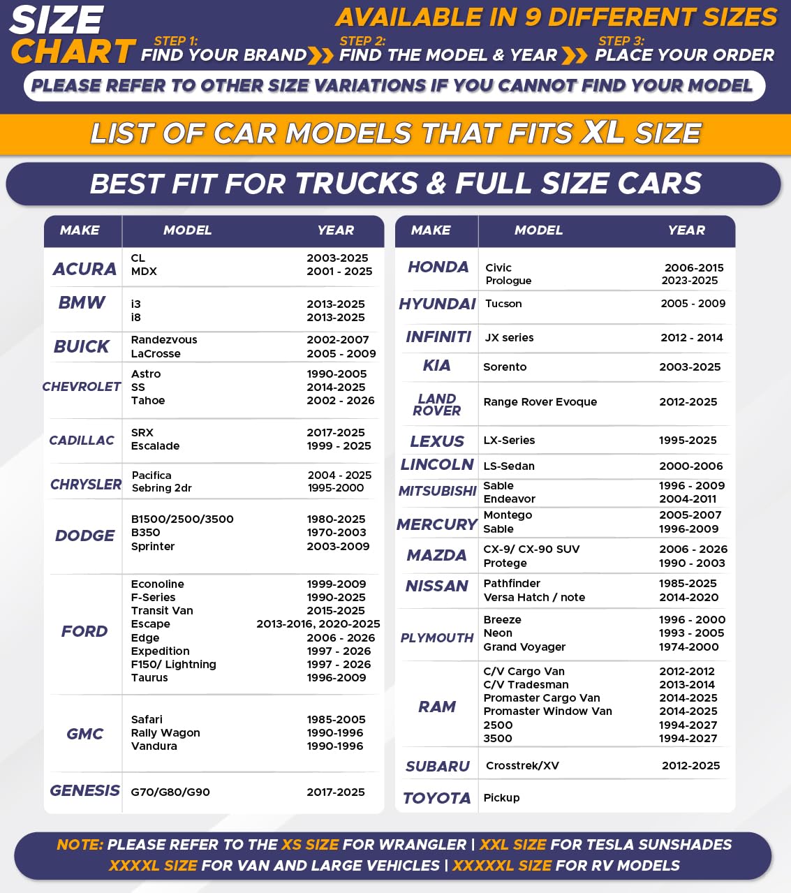 Truck Windshield Sun Shade – Protects Truck Interior from Sun Heat & UV Rays