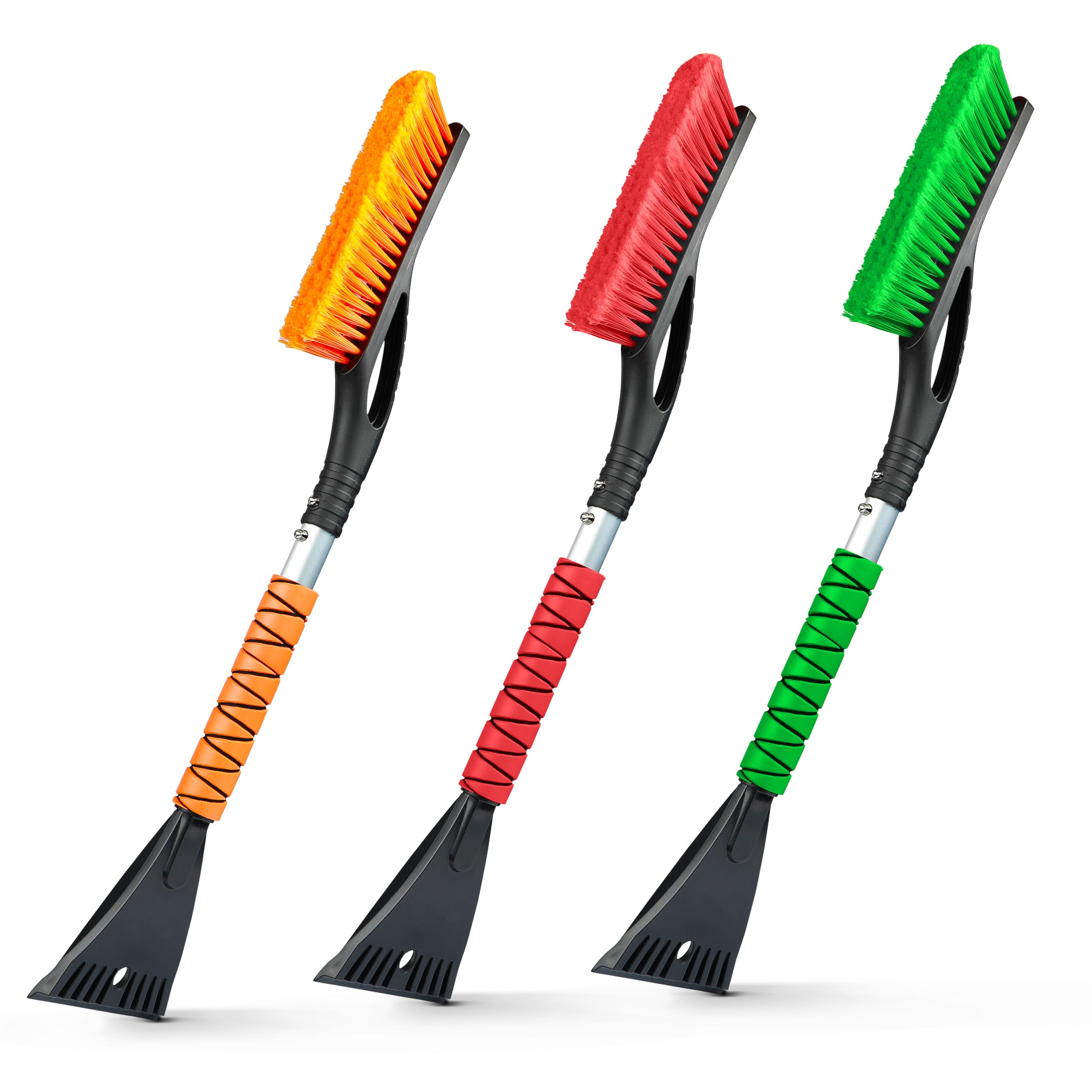 LAVA Windshield Snow Brush & Ice Scraper - Heavy Duty For Car, Truck & SUV