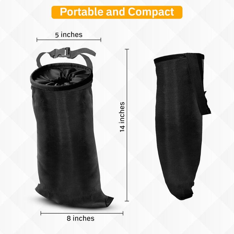 Waterproof Car Trash Bag for Travel and Camping
