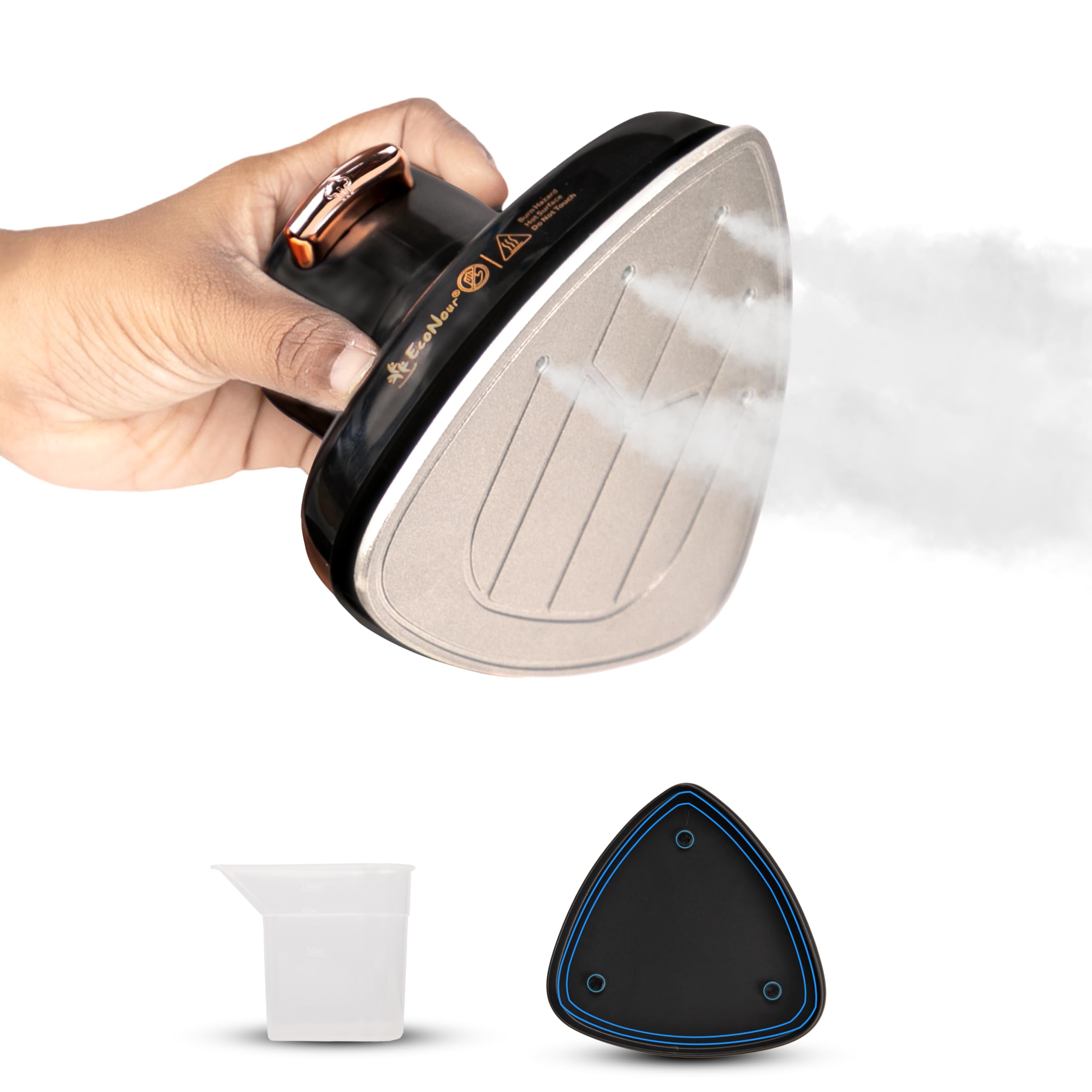 Mini Travel Iron & Steamer – EcoNour 2-in-1 Portable Compact Iron for Clothes