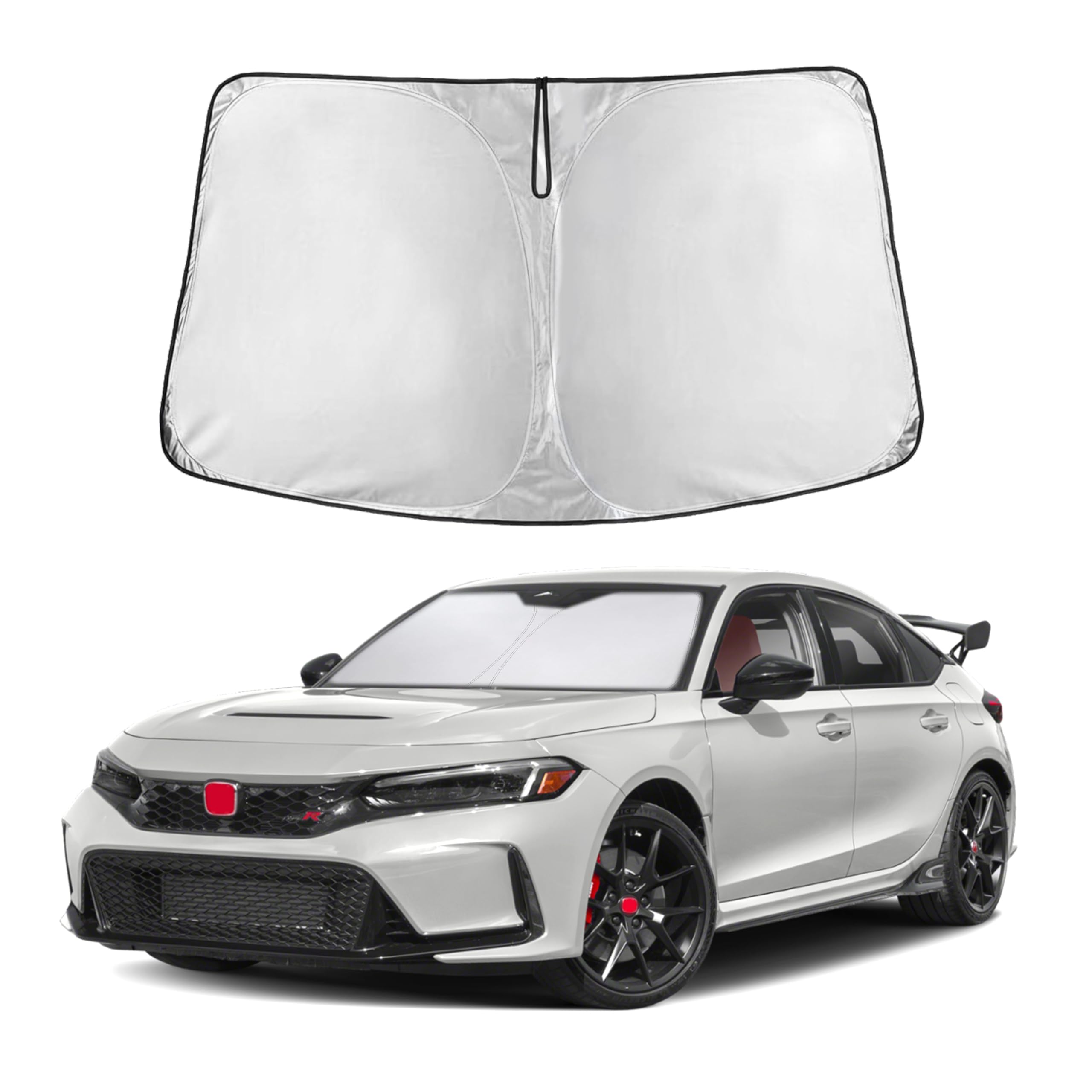 EcoNour Honda Civic Windshield Sunshade (2022–2025) – Blocks UV rays & heat.