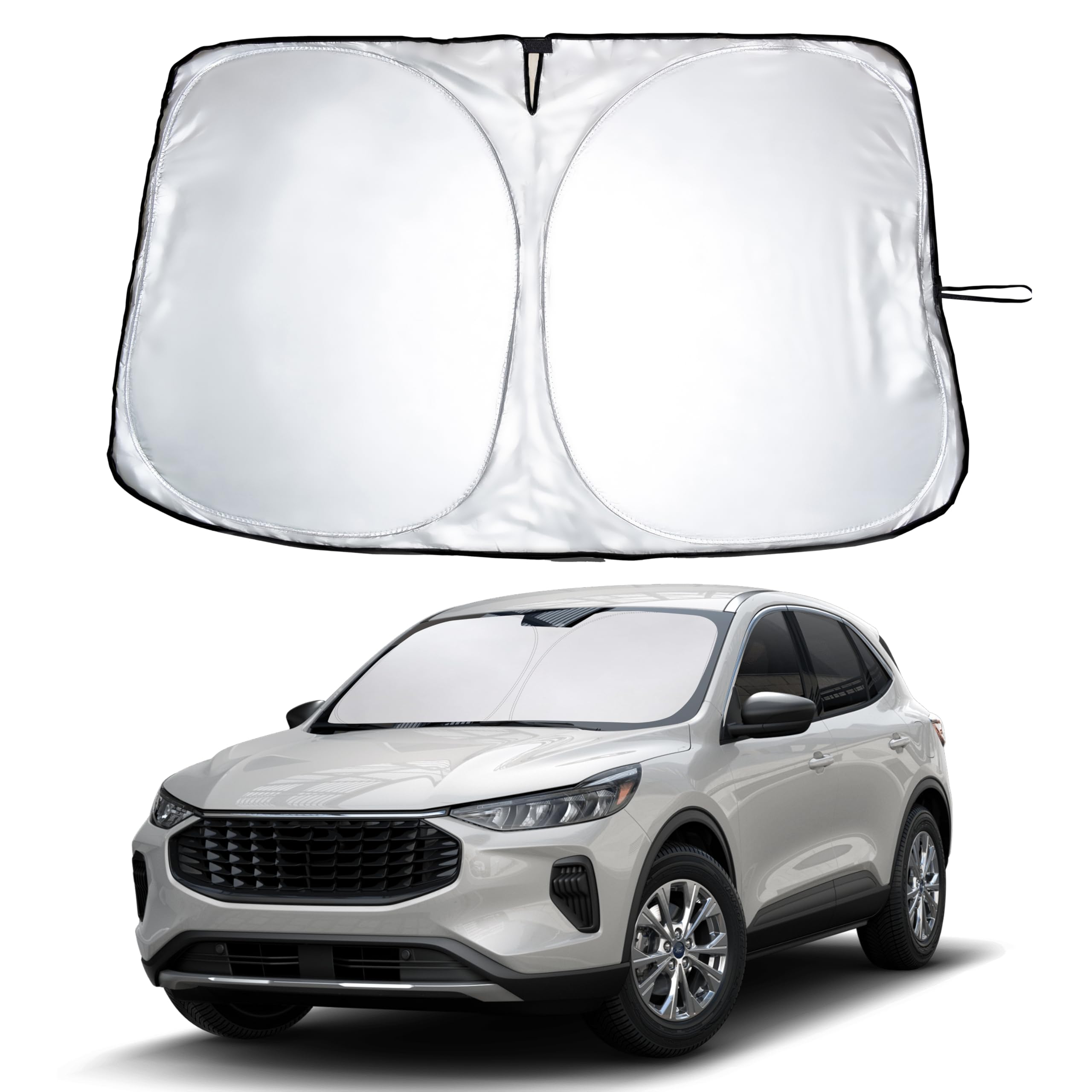 Ford Escape Windshield Sunshade 2020–2025 blocks UV rays and heat