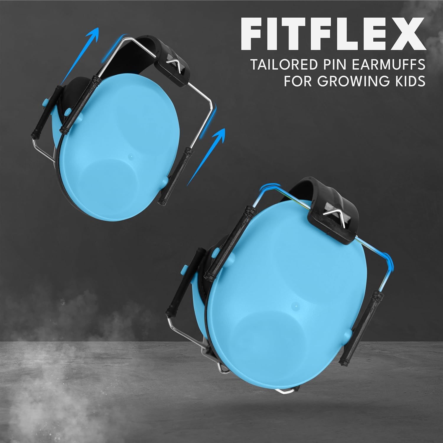 EcoNour Kids Ear Defenders Children | 28dB SNR Noise Cancelling Headphones Sound Blocking Earmuffs Autism | Adjustable Soft Kids Ear Defenders Ear Protection Earmuffs for Boys, Girls, Toddlers