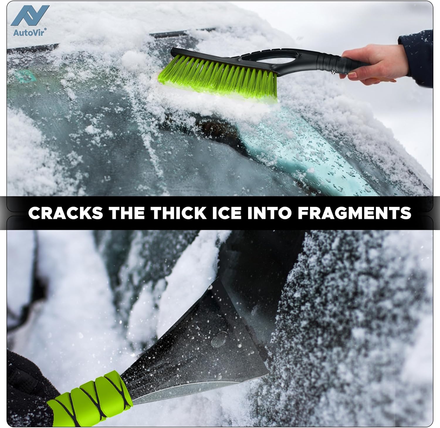 Snow Brush & Ice Scraper for Car Windshield 27