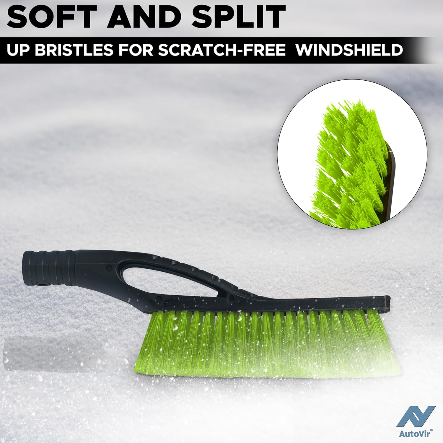 Heavy-Duty Snow Brush & Ice Scraper for Car Windshield 27