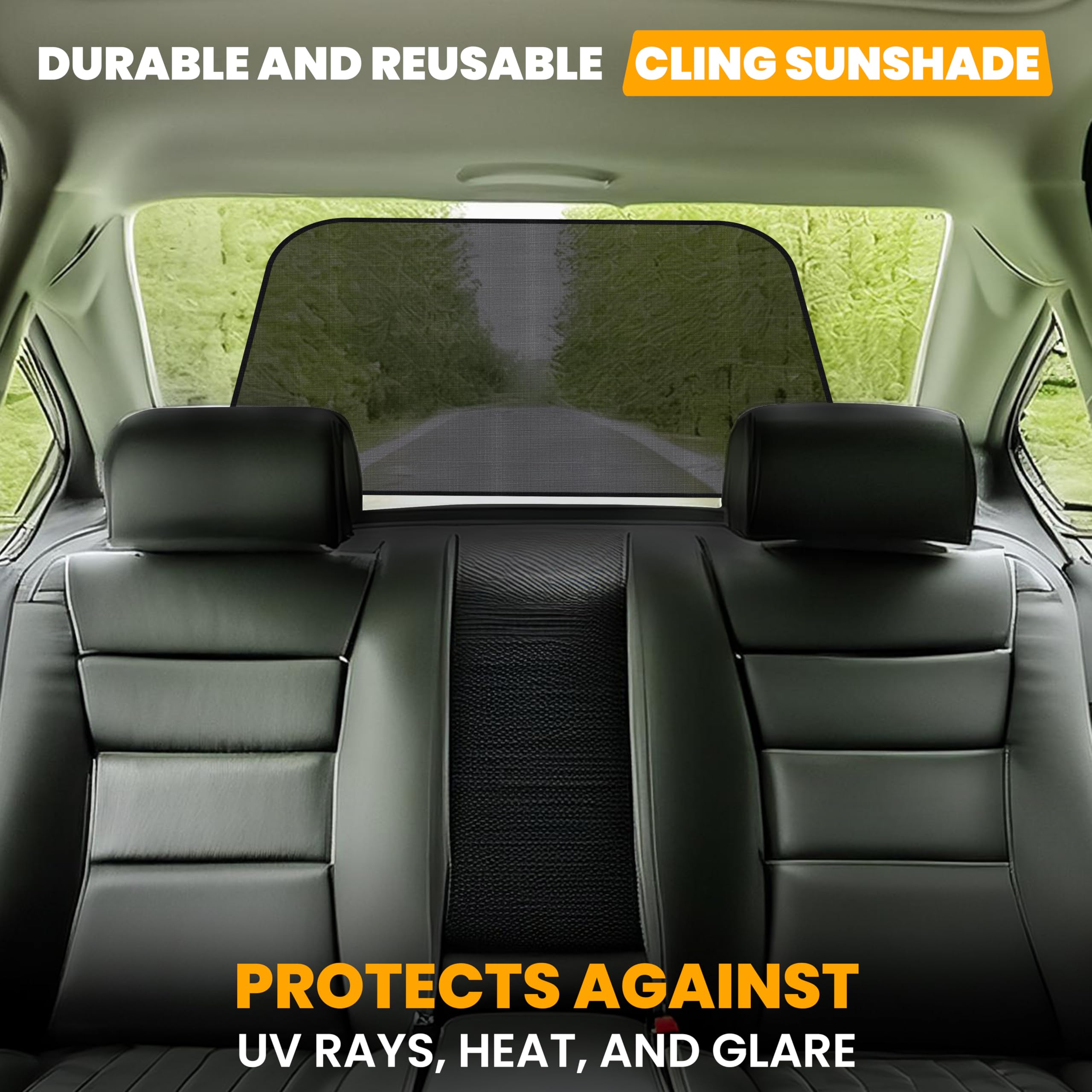 Car Side Window Shades for Baby (4 Pack XL) | EcoNour Kids’ Car Window Sun Protection Shades