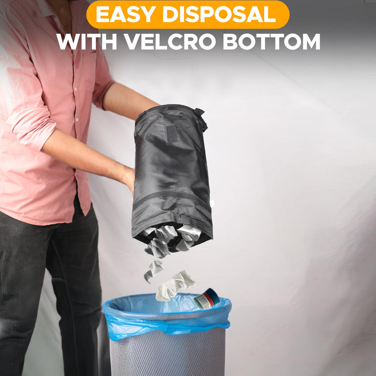 Car Trash Bag 2 Pack for Cars, SUVs, and Trucks