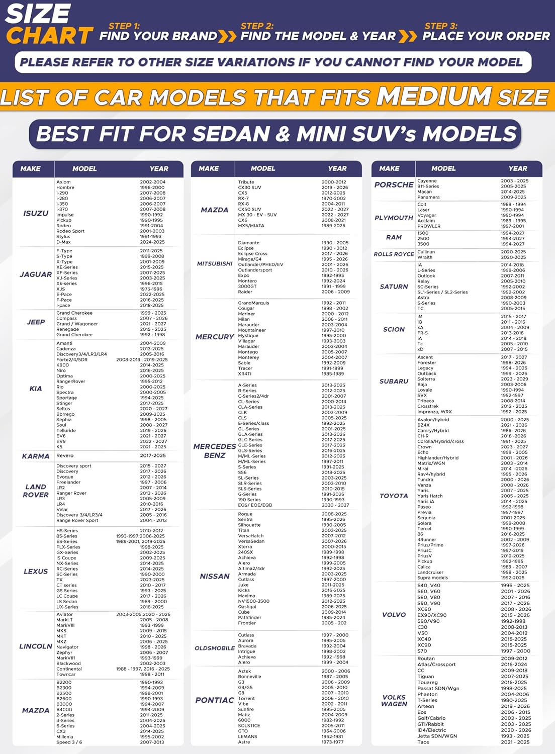 EcoNour 2-Piece Car Windshield Sun Shade | Sun Blocker for Car Windshield Reflects Heat and UV Rays | Foldable Automotive Interior Accessories for Sun Protection | Medium (28 x 31 inches)