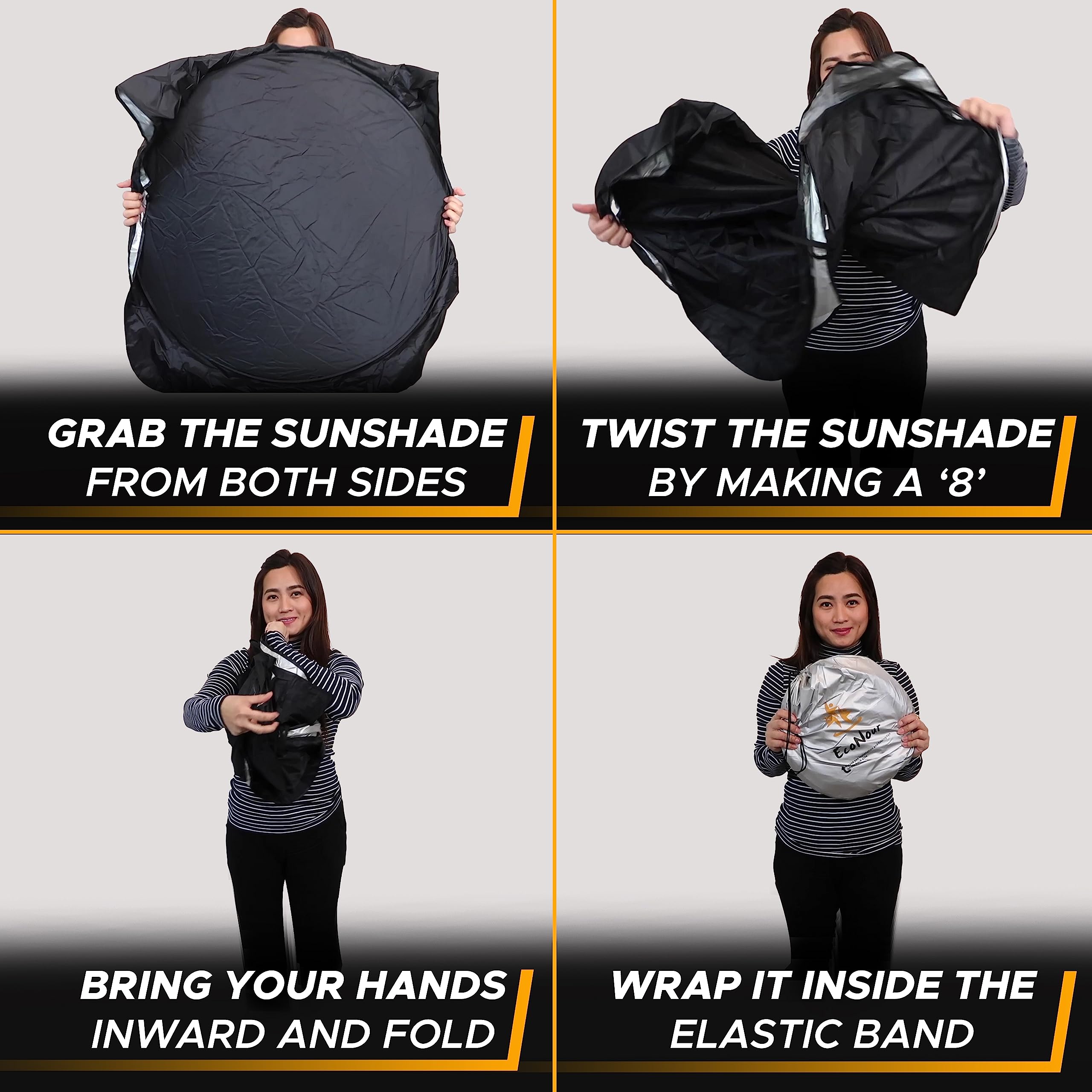 Semi-Truck Windshield Sun Shade Keeps Cabin Cool and Shaded