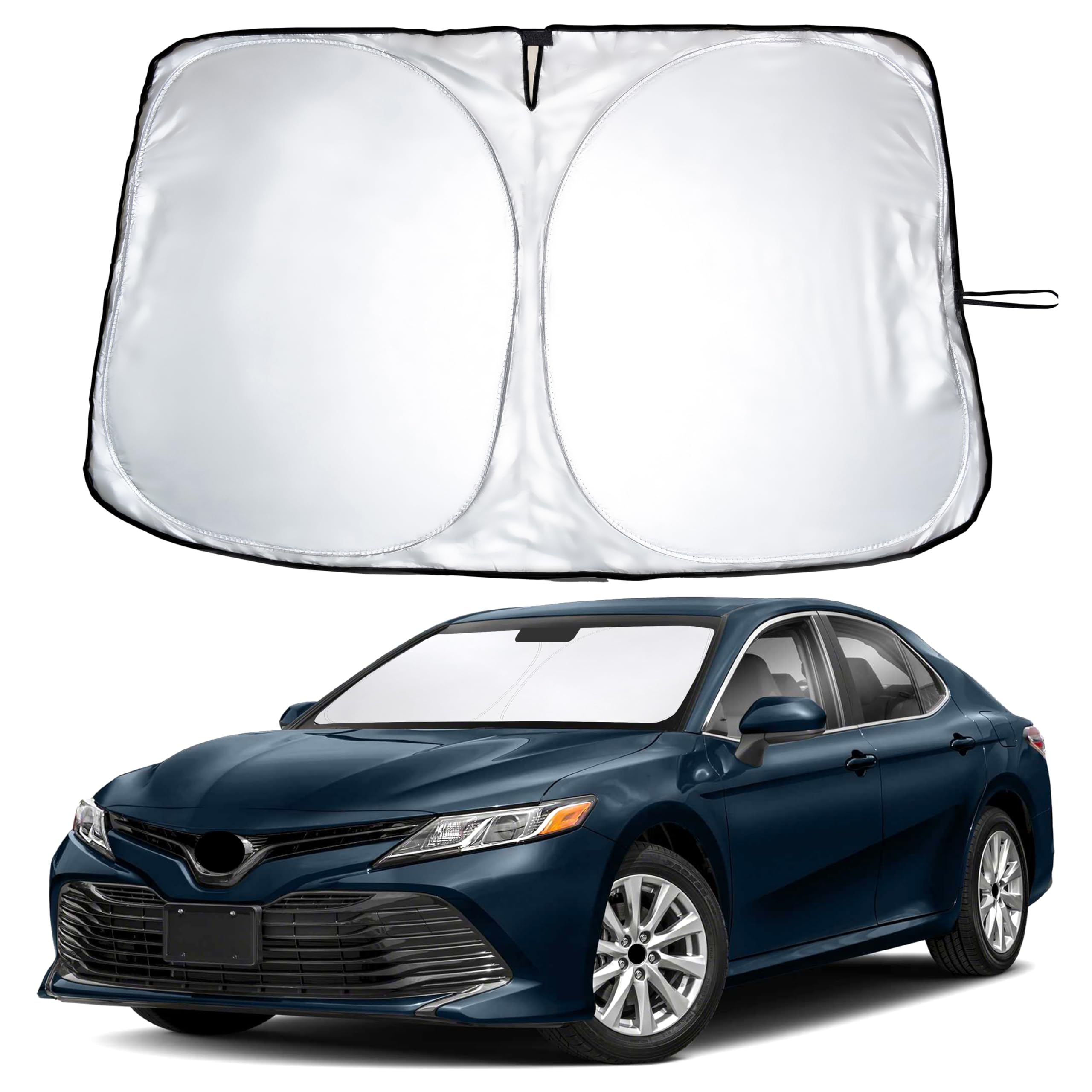 Toyota Camry windshield sun shade (2012–2017) EcoNour UV and heat protection