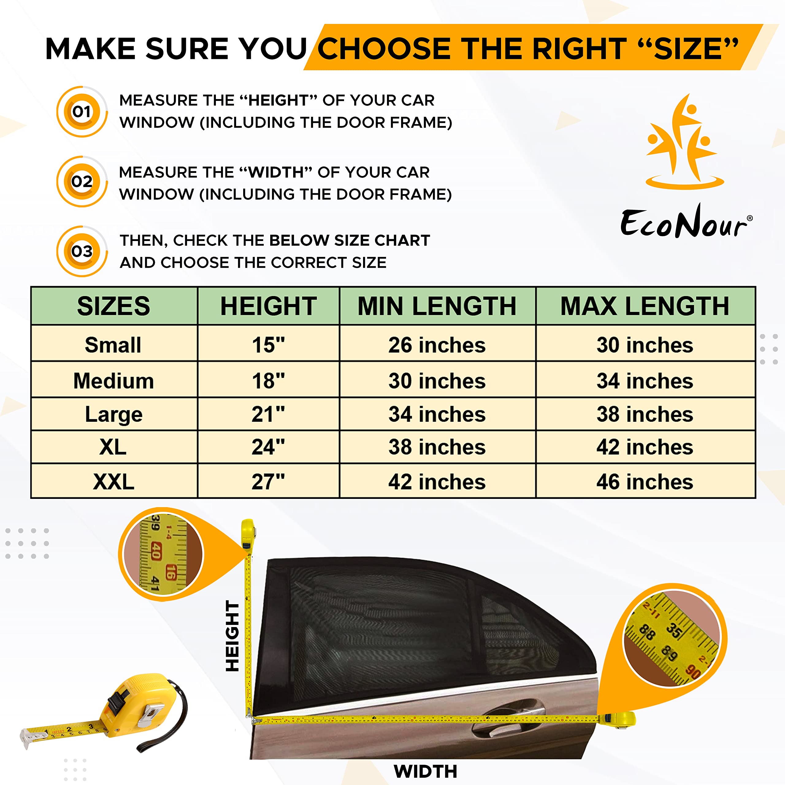 Car Window Screens for Camping | Protects from Bugs, UV & Ensures Privacy