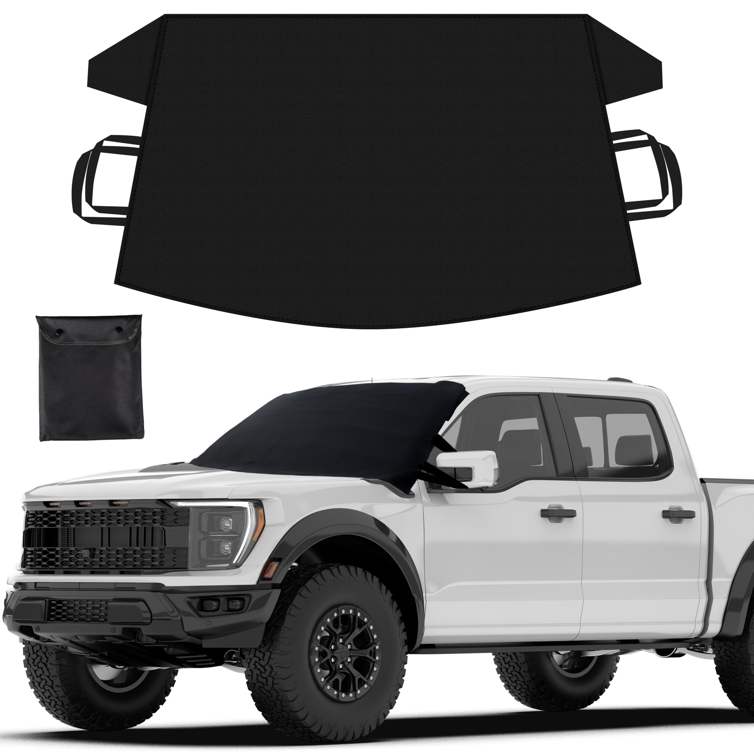Heavy-duty Windshield Cover for Ice and Snow X-Large (74