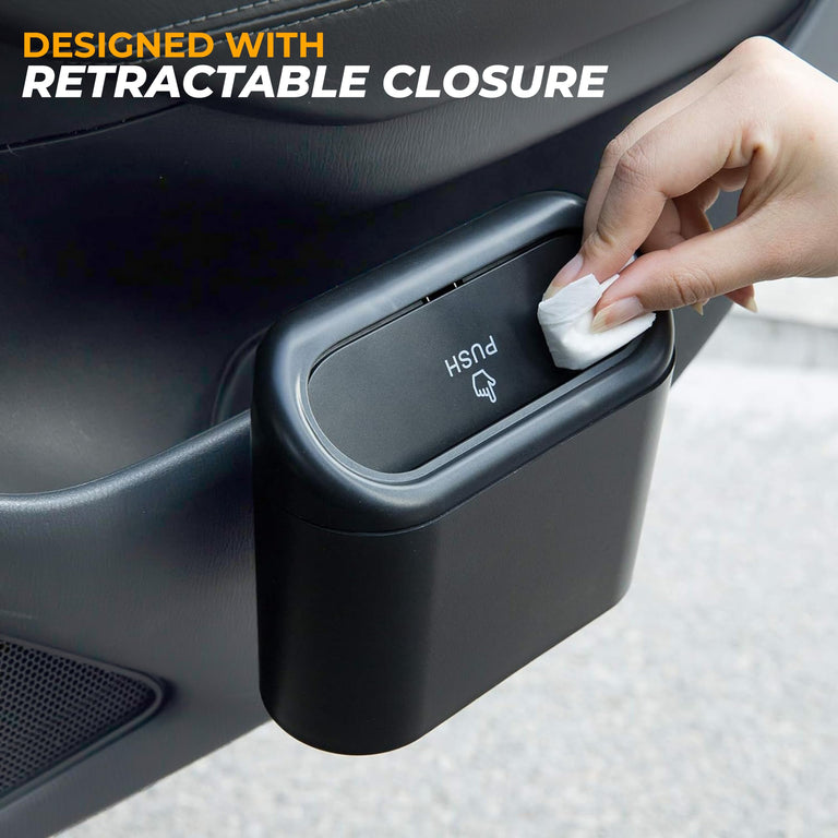 EcoNour Portable Car Trash Can for car, home, and office use