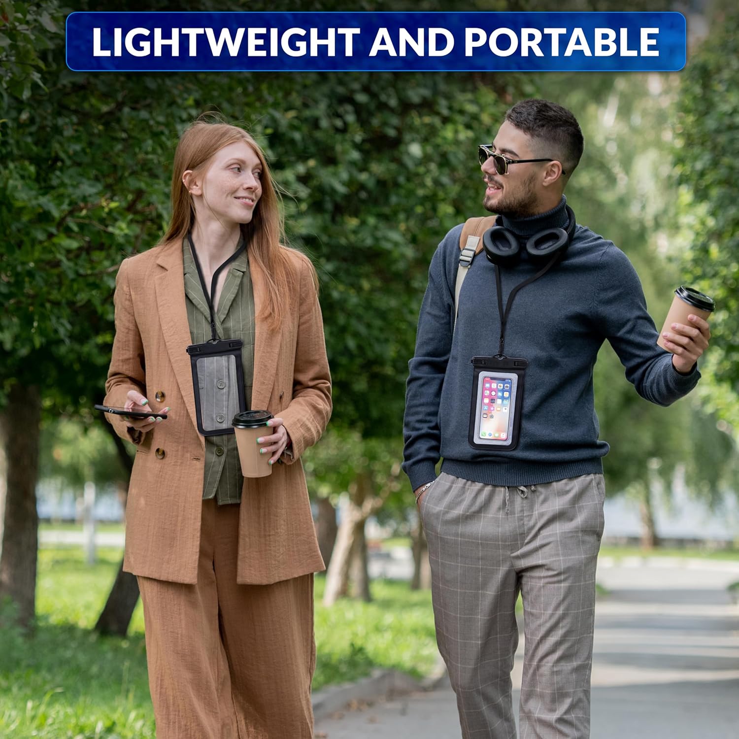 EcoNour Waterproof Dry Bag, 20L Sack with Phone Dry Bag and Long Adjustable Shoulder Strap Included, Perfect for Kayaking, Boating, Canoeing, Fishing, Rafting, Swimming, Camping - Yellow (Transparent)