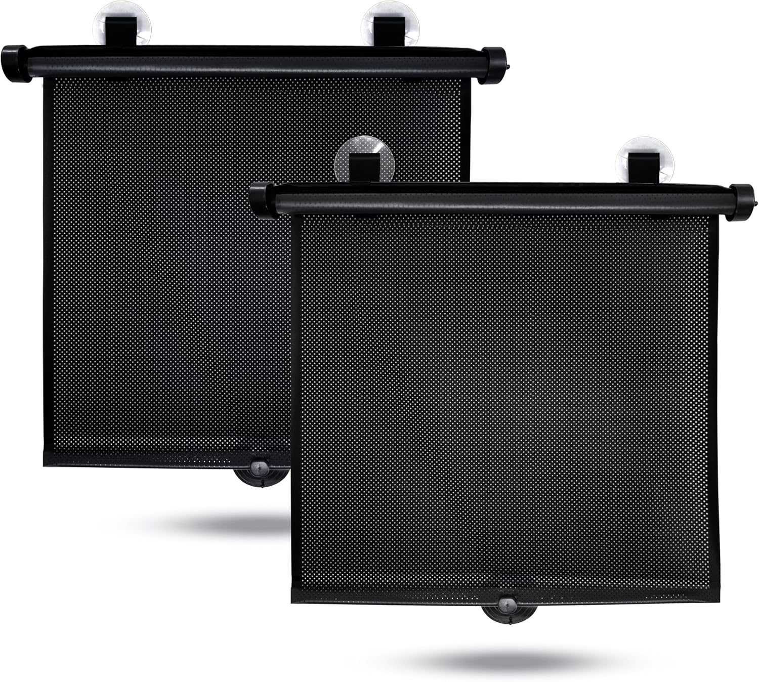 EcoNour Car Window Shades for Baby (2 Pack) 2024 Updated | Car Shades for Side Window | Comes with Enhanced Suction Cups & Large Clips for Durability | Baby Car Accessories (15