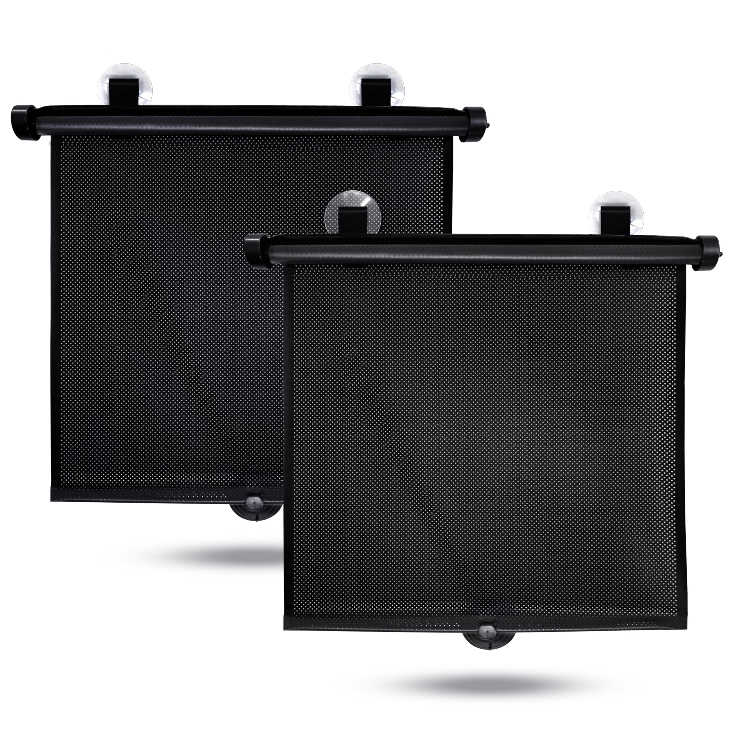 Car window shades for baby EcoNour upgraded design with suction cups & clips