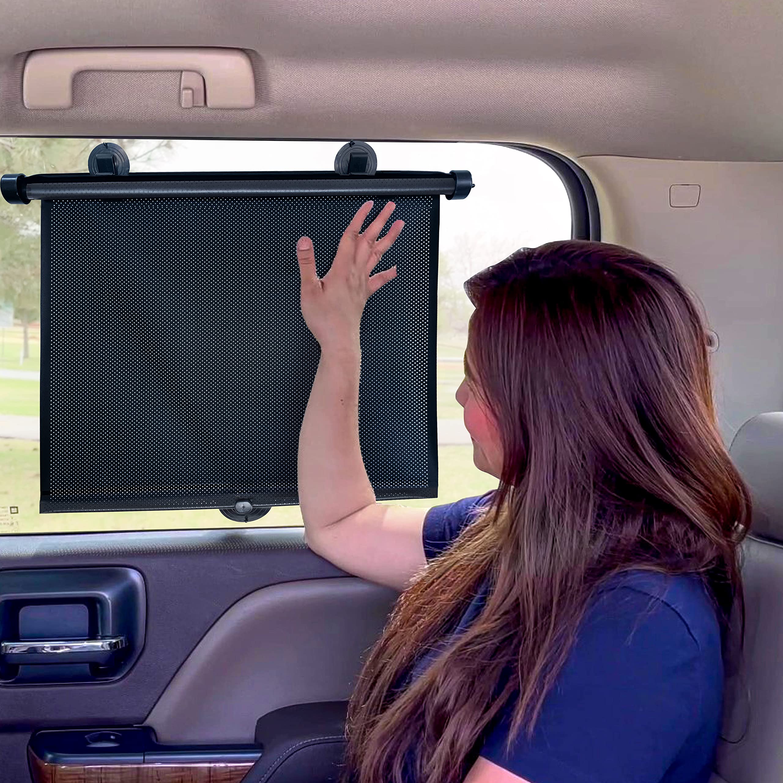 Car Window Shades – UV & Glare Protection for Vehicle Windows, 2 Pack 18