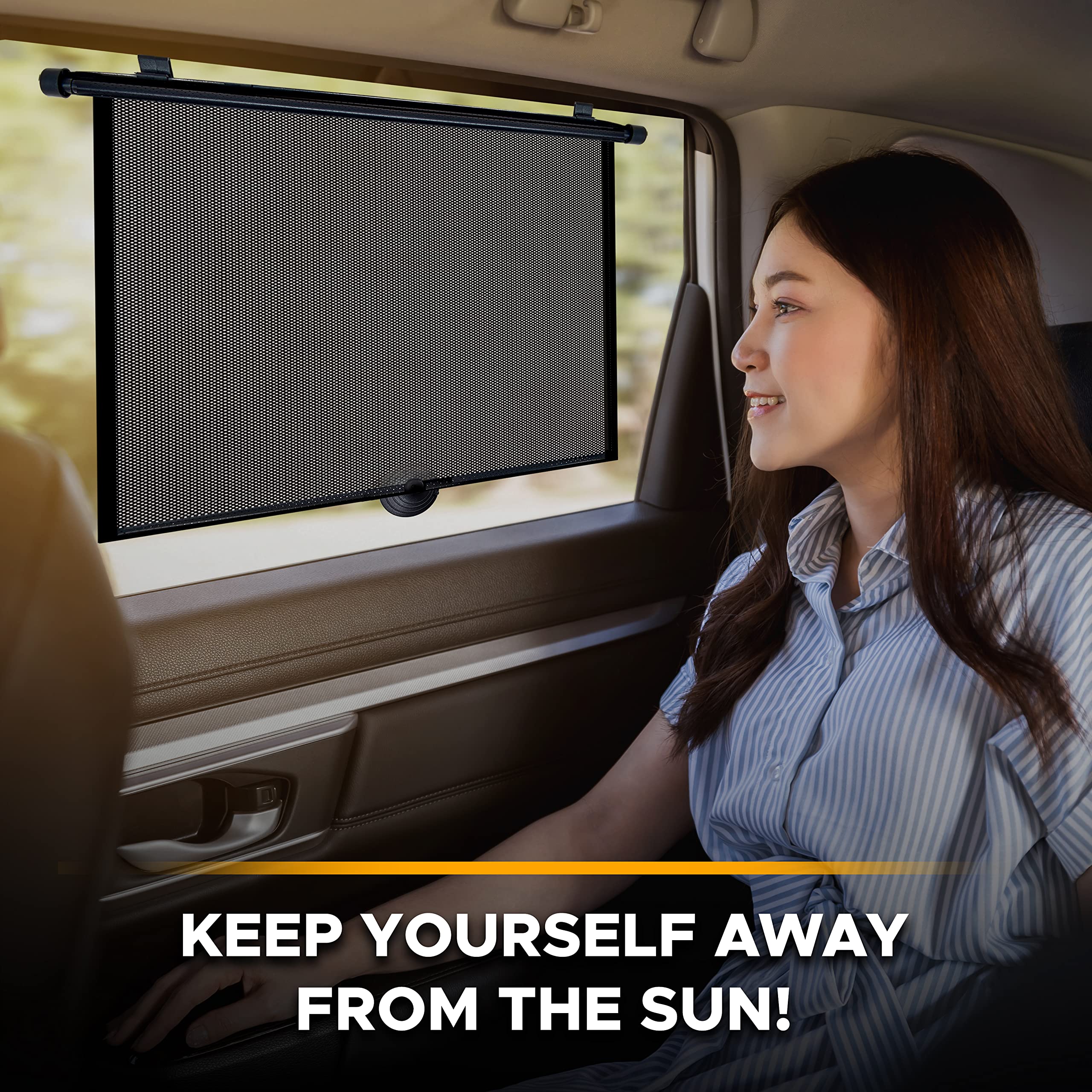 Car Window Shades for Baby – Protects Kids, Passengers & Pets from UV Rays