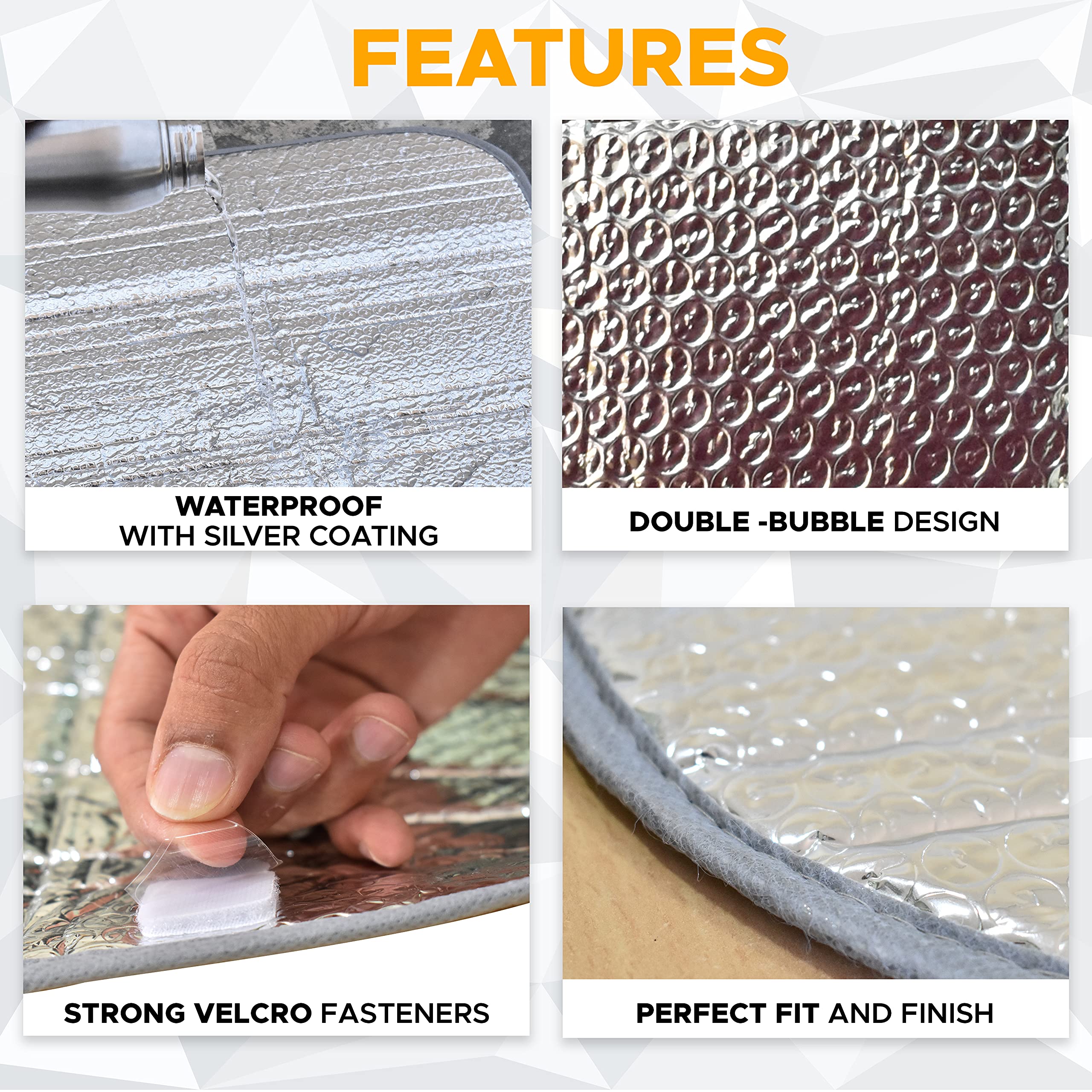 EcoNour RV Window Shade for privacy and sun protection in travel trailers