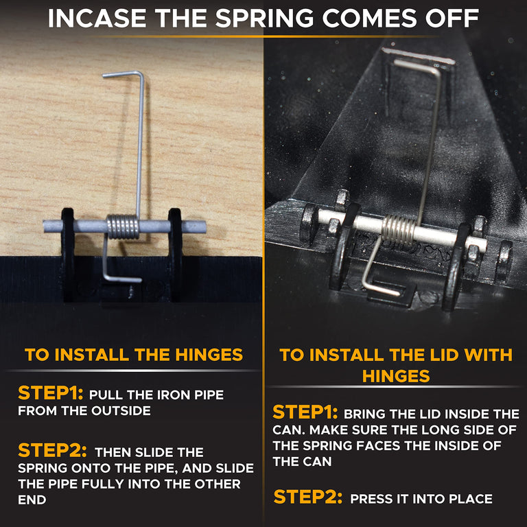 Compact Mini Trash Can 2 Pack for car interiors