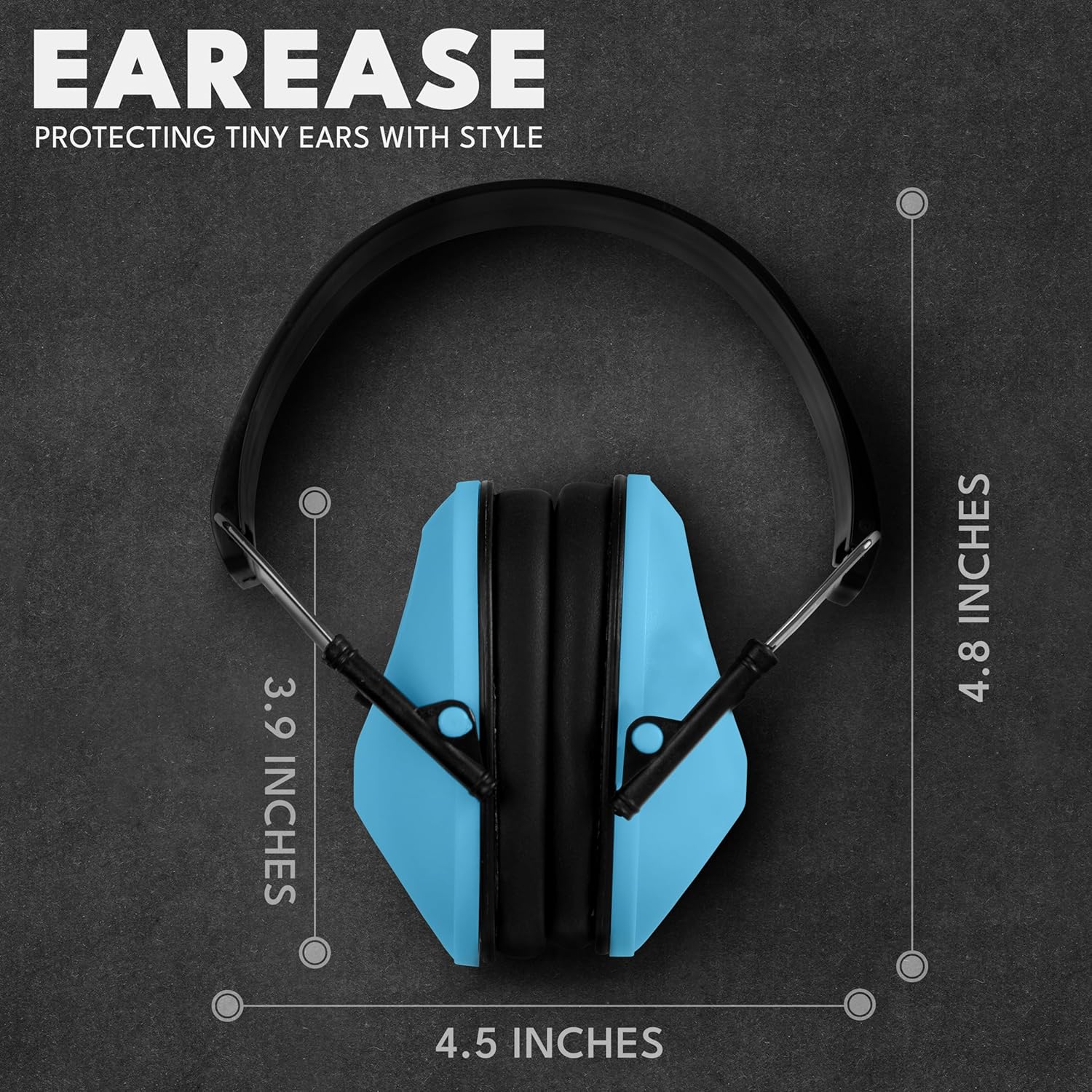 EcoNour Kids Ear Defenders Children | 28dB SNR Noise Cancelling Headphones Sound Blocking Earmuffs Autism | Adjustable Soft Kids Ear Defenders Ear Protection Earmuffs for Boys, Girls, Toddlers