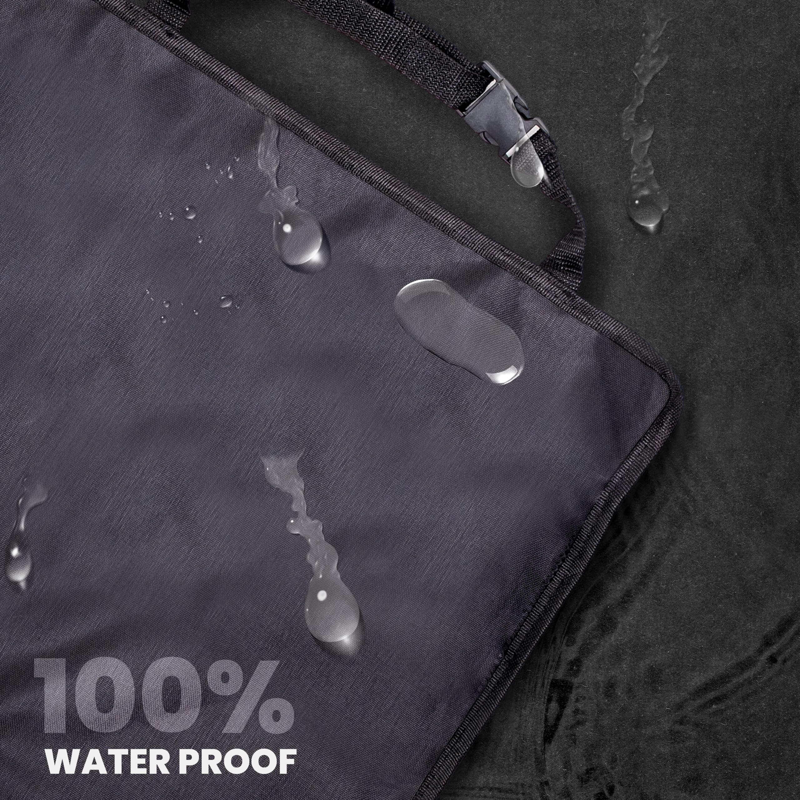 Large Back Seat Protector (2-Pack) for Kids Feet – Keeps vehicle seats clean and scratch-free.