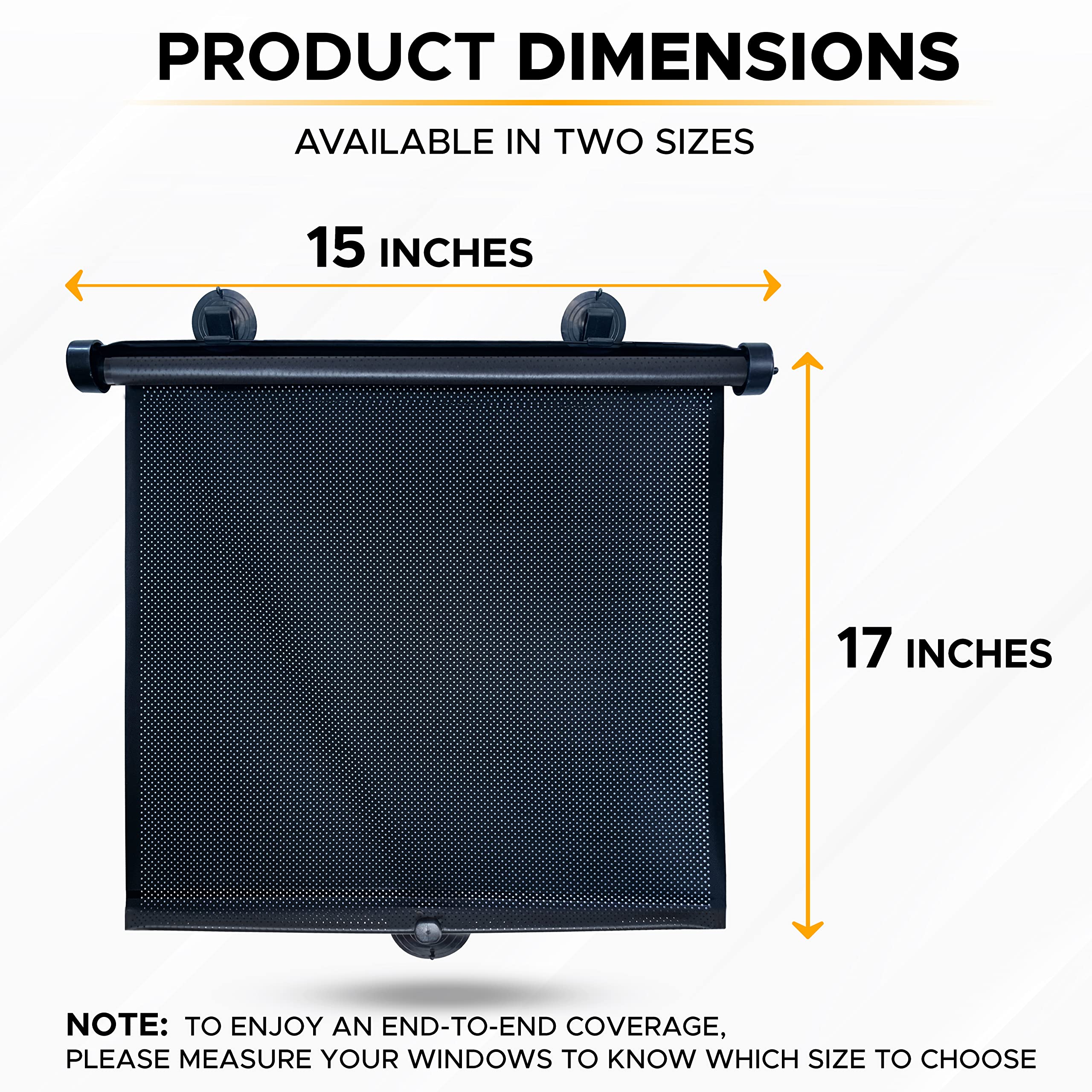 Car Side Window Sun Shade – EcoNour Foldable Side Window Sun Protection for Kids