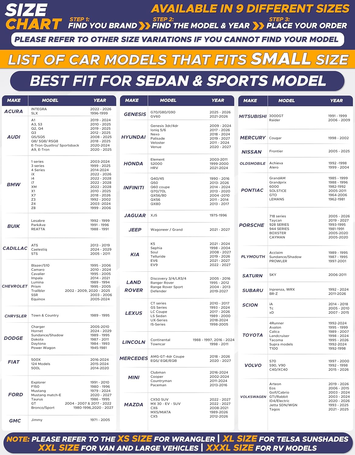 EcoNour Car Windshield Sun Shade with Mirror Cut-Out | Durable 240T Material Car Sun Visor for UV Rays and Sun Heat Protection | Car Interior Accessories for Cooler Interior | Small (59