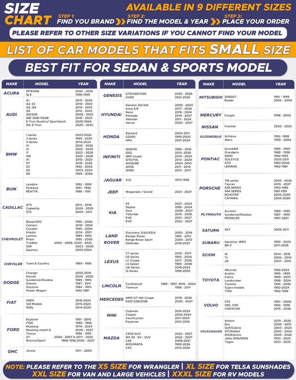 Car Windshield Sunshade – Foldable 240T Sun Blocker for Front Windshield