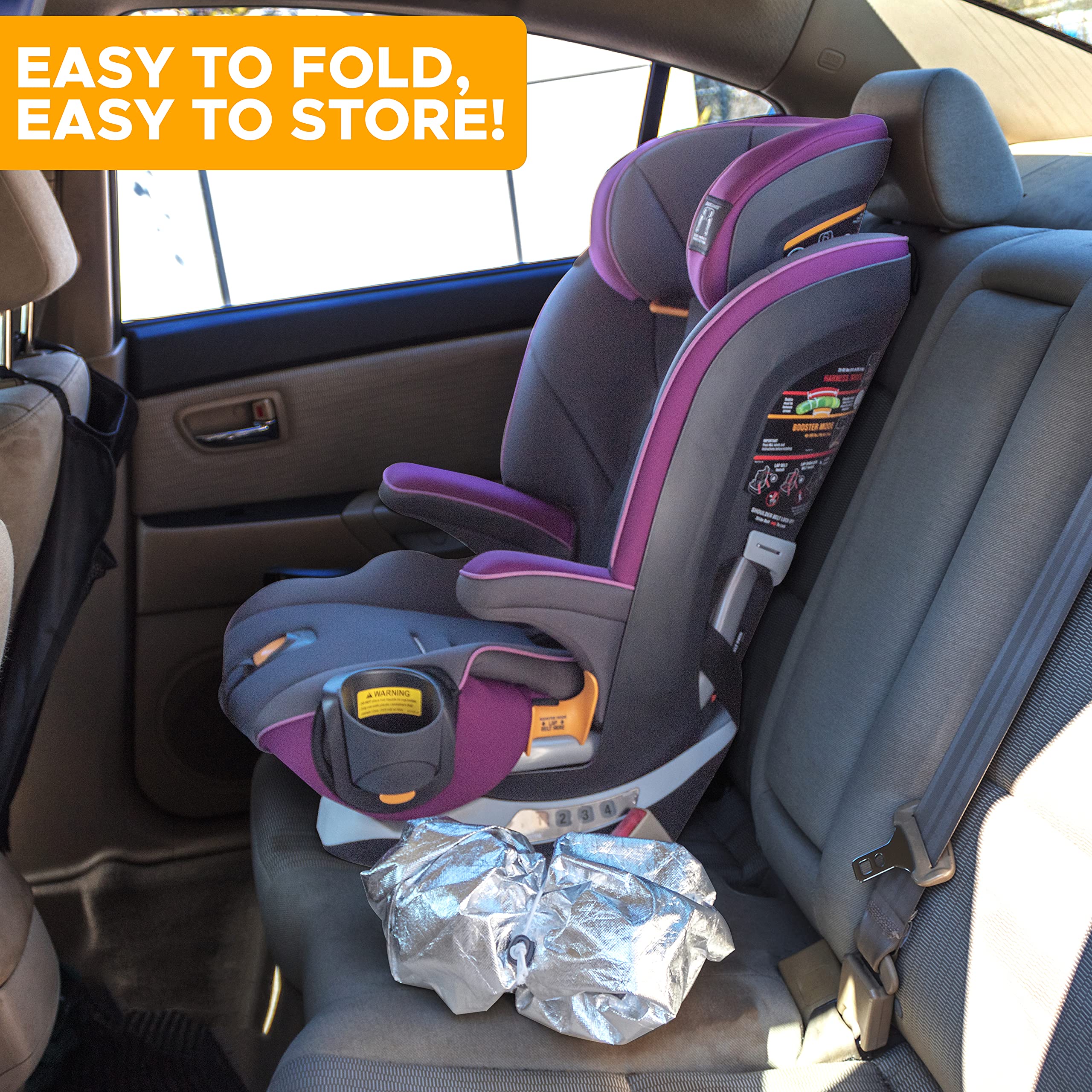 Baby Car Seat Sun Shade Cover Blocks Sunlight and Heat