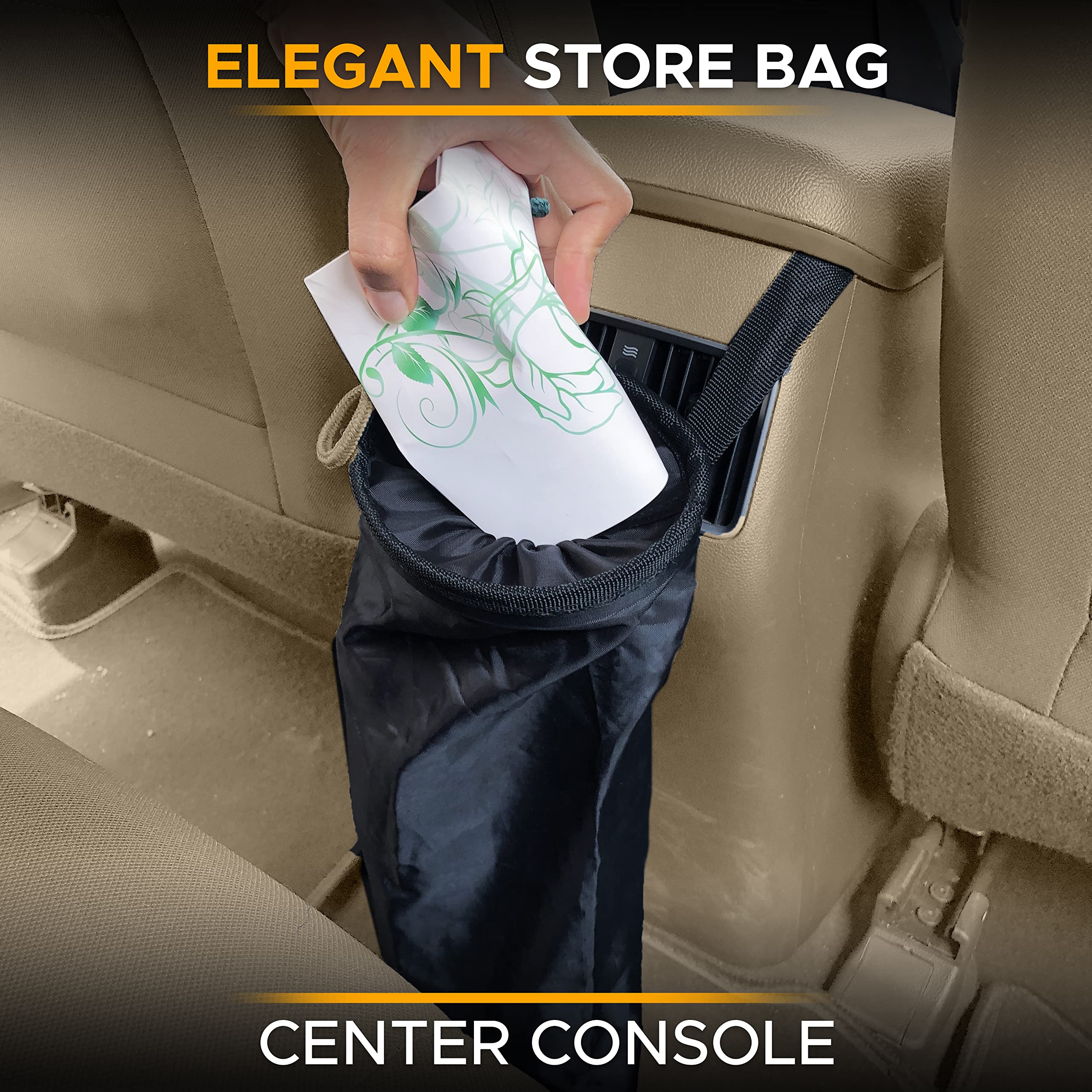 Durable Oxford Car Trash Bag for Garbage Collection