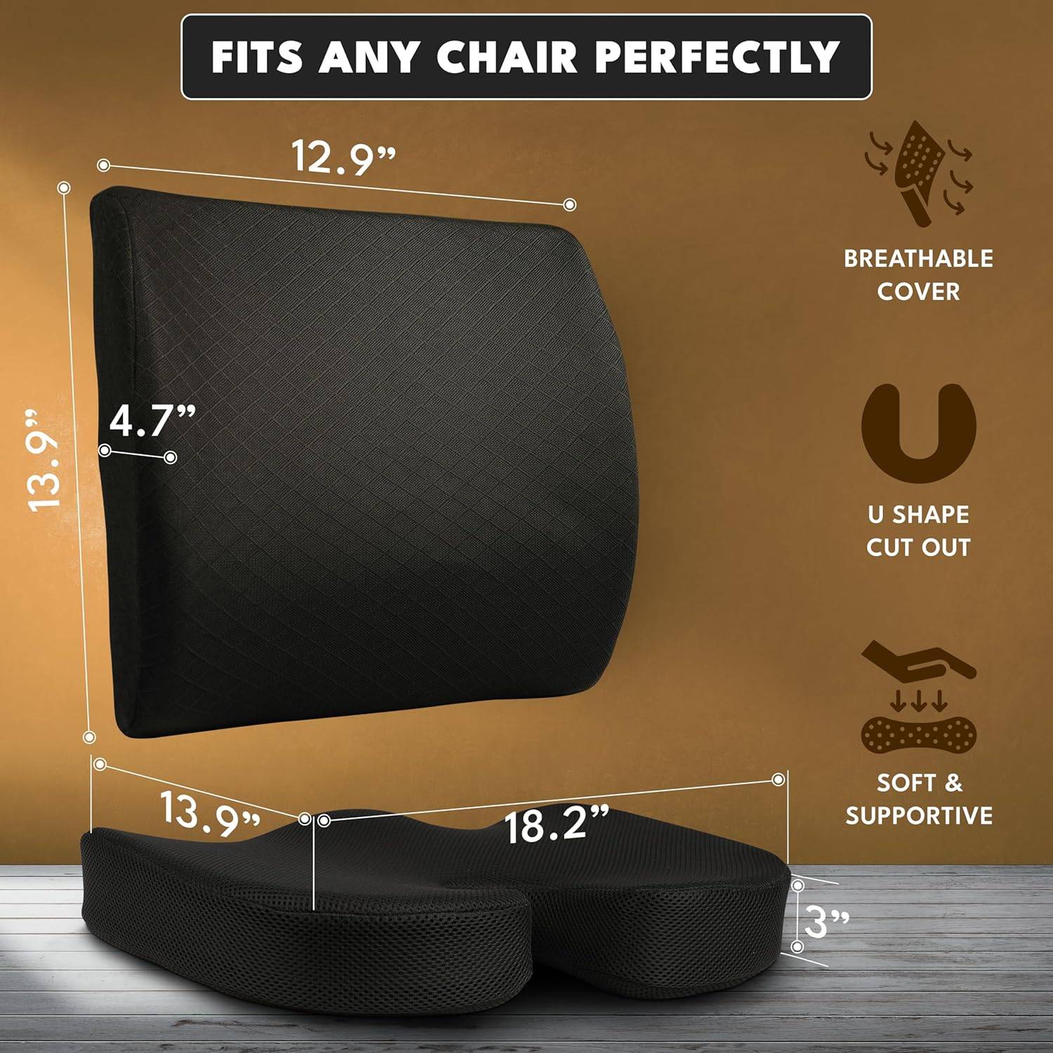 Auto seat cushions with lumbar support shop