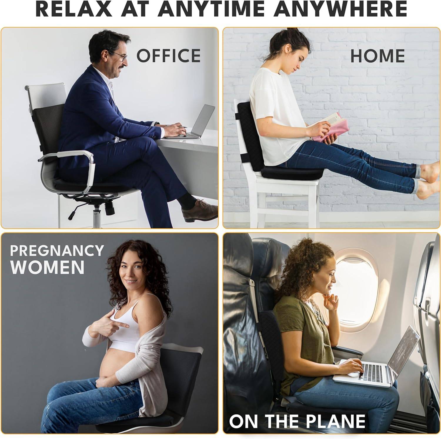 Pillow for office chair during pregnancy clearance