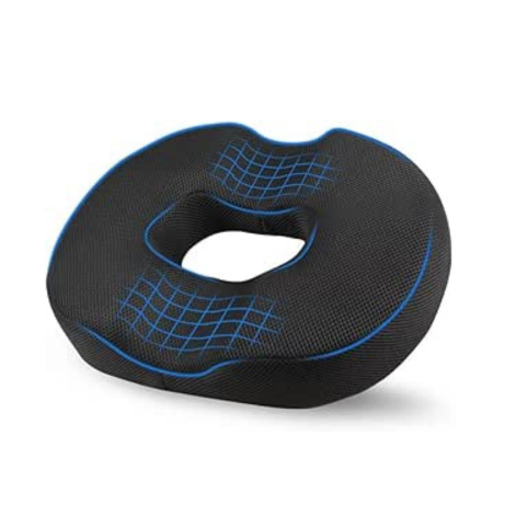 EcoNour Donut Pillow Seat Cushion Memory Foam for Pain Relief