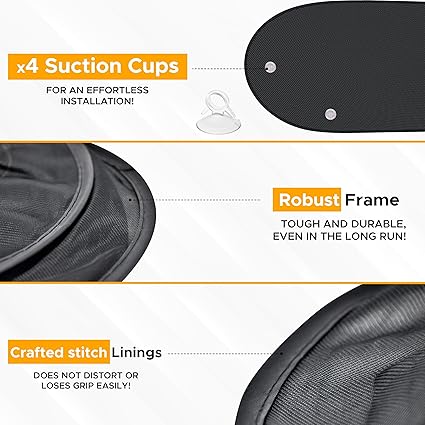 Standard Size Car Rear Windshield Sun Shade for Kids