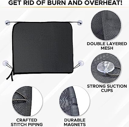 Magnetic Car Window Shade for Rear & Side Windows