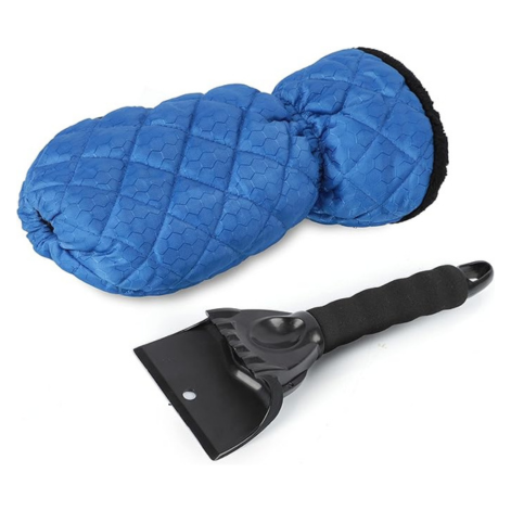 EcoNour Ice Scraper Mitt for Car Windshield – Waterproof Warm Glove