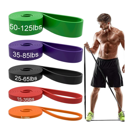 EcoNour Pull Up Bands Set, 5 Different Levels Resistance Band Set for Men and Women