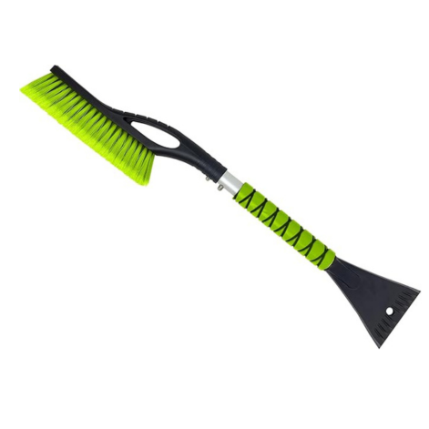 Snow Brush & Ice Scraper for Car Windshield 27 (Green)  EcoNour – Durable Winter Tool