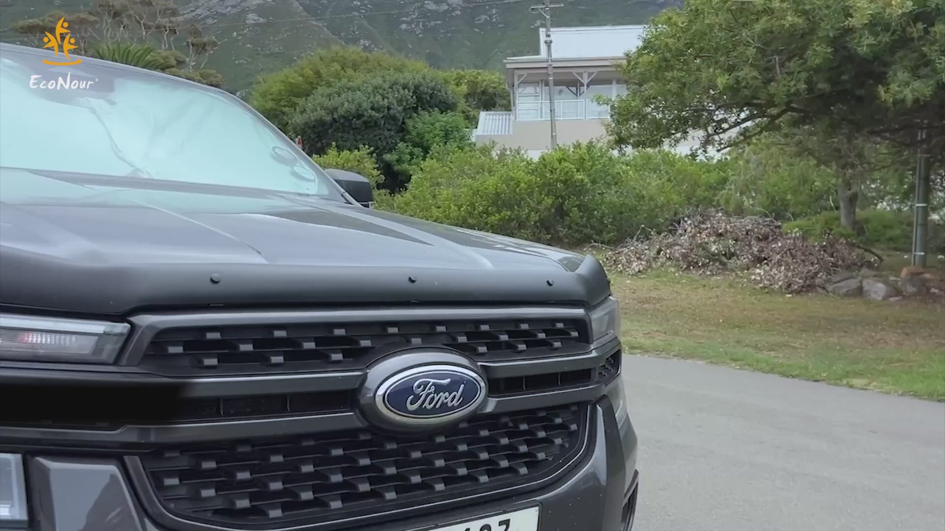 Front Windshield Sun Shade for Car – Reflective Dash Protector for Maximum UV and Heat Protection – Sun Visor Interior Accessory to Keep Car Cooler and Prevent Sun Damage