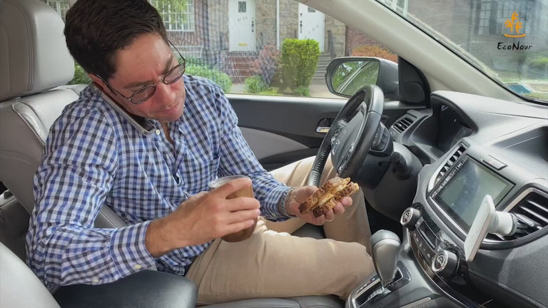 2 in 1 car steering wheel desk multipurpose travel tray for laptop car mount with pen holder food tray for eating with drinks holder portable car accessories for drivers and passengers