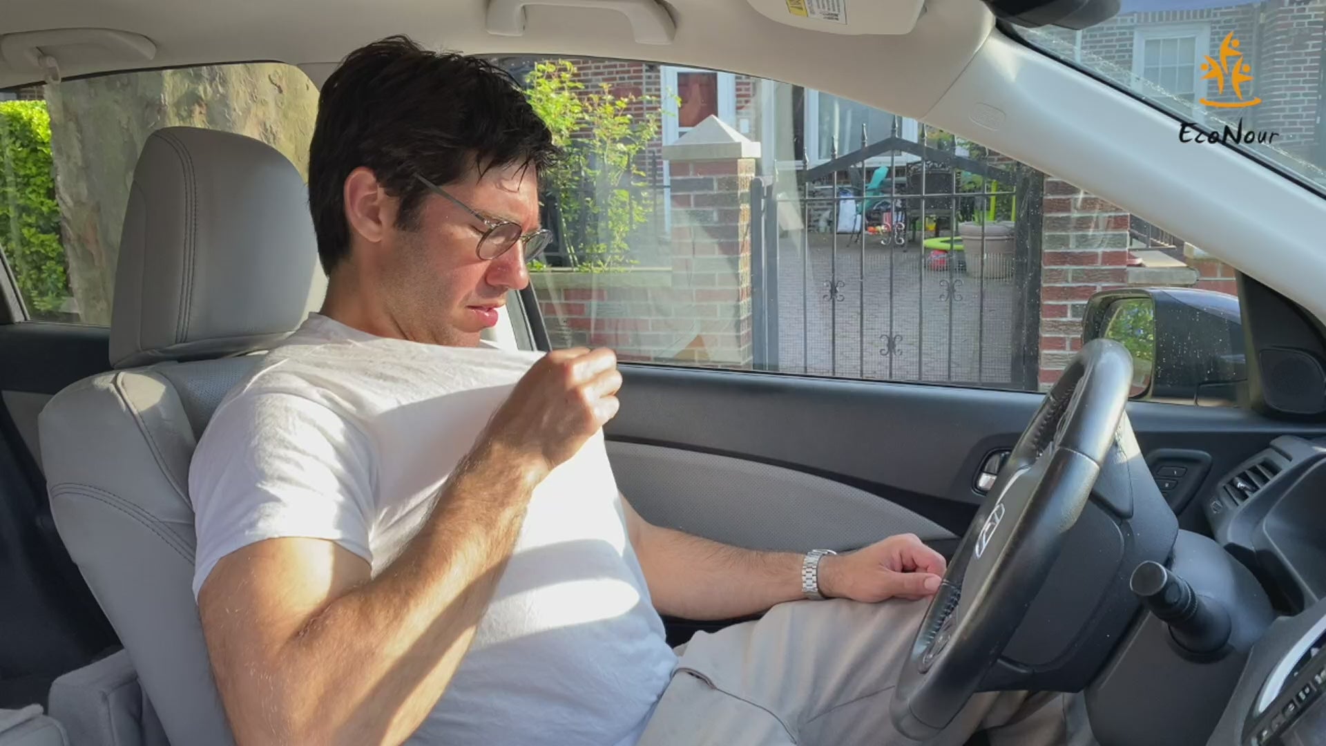 Adjustable car windshield umbrella sun shade with foldable 240T polyester, UV protection for front windows, fits various windshield angles, reflective sun visor for cars, SUVs, and trucks, automotive interior sunshade accessory for summer heat protection.