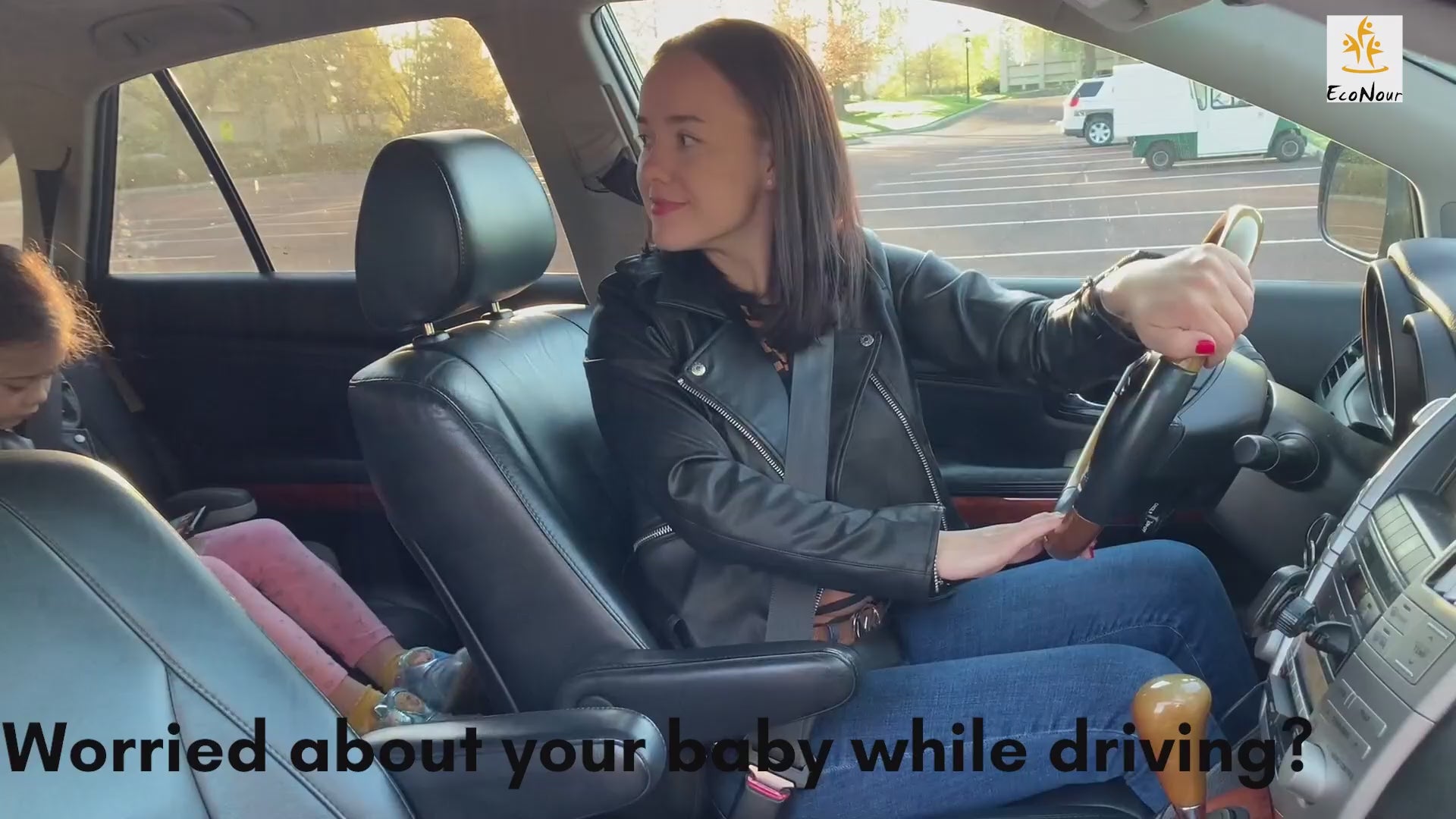 11.5 x 7.5 inch baby car mirror for rear-facing infants, 360-degree rotatable shatterproof safety mirror, rear view car seat mirror to monitor child while driving, durable infant car mirror for vehicles, easy-install baby safety accessory.