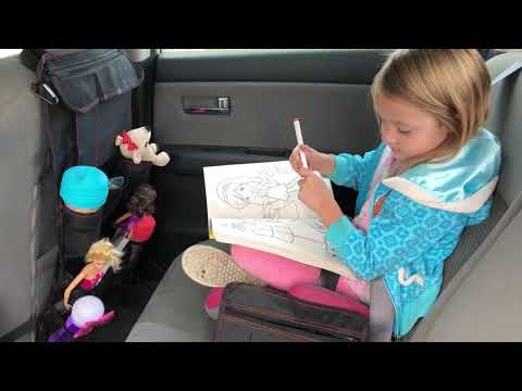 2-pack car back seat organizer and protector, 600D Oxford fabric with 9 storage pockets and touch screen tablet holder, waterproof and universal fit kick mats, durable and eco-friendly seat protectors, protects car seats from dirt, spills, and scratches, automotive interior organizer, rear seat storage solution, car seat shield for vehicles, backseat organizer for cars, SUVs, and vans