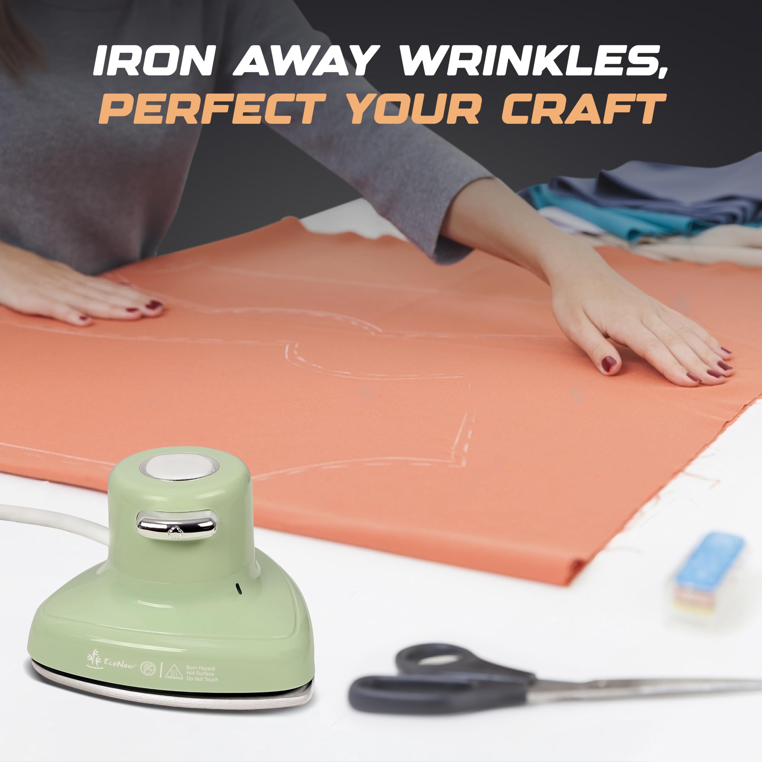 Econour Mini Travel Iron With Steam For Clothes